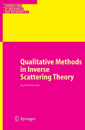 Qualitative Methods in Inverse Scattering Theory: An Introduction
