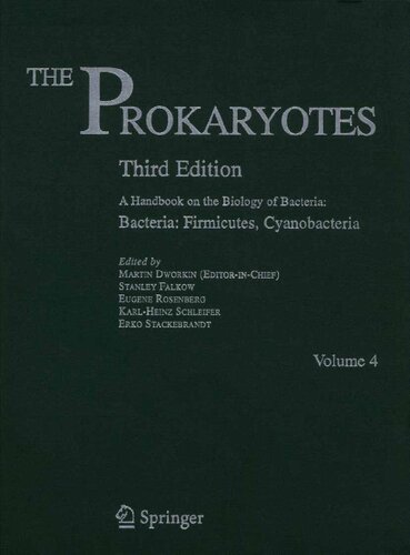 The Prokaryotes: Vol. 5: Proteobacteria: Alpha and Beta Subclasses