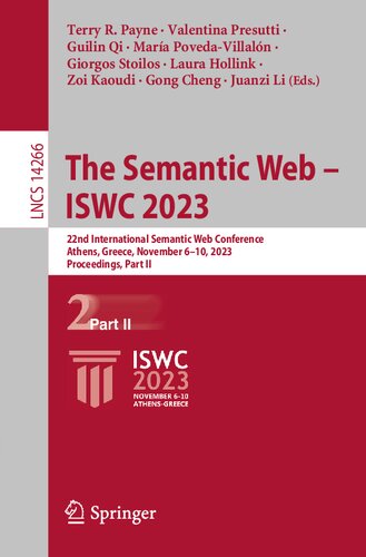 The Semantic Web – ISWC 2023: 22nd International Semantic Web Conference, Athens, Greece, November 6–10, 2023, Proceedings, Part II