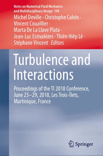Turbulence and Interactions: Proceedings of the TI 2018 Conference, June 25-29, 2018, Les Trois-Îlets, Martinique, France