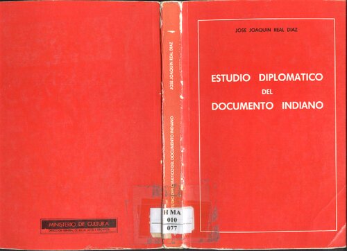 Estudio diplomático del documento indiano