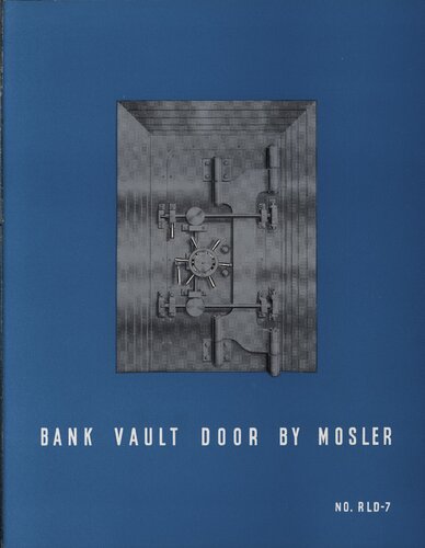 Mosler 7 Inch Bank Vault Door No. RLD-7 Specifications