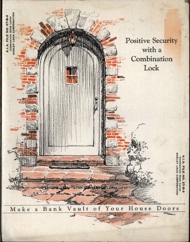Positive Security with a Combination Lock: Make a Bank Vault of Your House Door