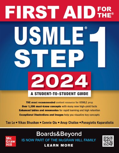 First Aid for the® USMLE Step 1 2024: A Student-to-Student Guide