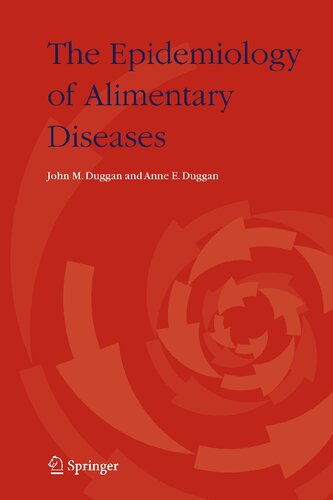 The Epidemiology of Alimentary Diseases