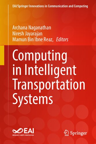 Computing in Intelligent Transportation Systems (EAI/Springer Innovations in Communication and Computing)