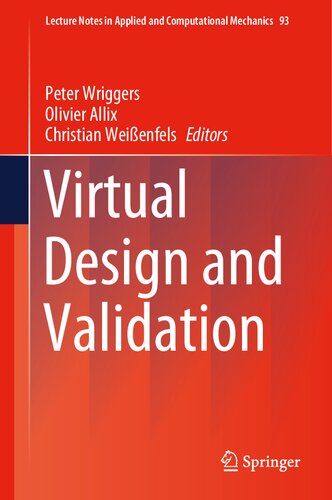 Virtual Design and Validation (Lecture Notes in Applied and Computational Mechanics, 93)