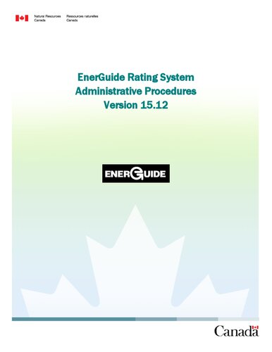 Canadian Energy Advisor Exam Reference Material (All Combined)