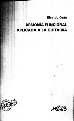 Armonía funcional aplicada a la guitarra