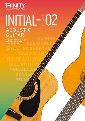 Acoustic Guitar: Fingerstyle & Plectrum Pieces for Trinity College London Exams 2020–2023 (Initial-Grade 02)