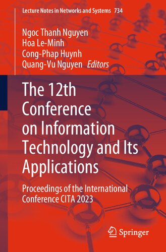 The 12th Conference on Information Technology and Its Applications: Proceedings of the International Conference CITA 2023 (Lecture Notes in Networks and Systems)