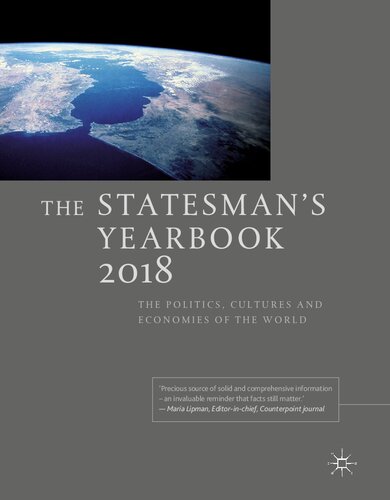 The Statesman's Yearbook 2018: The Politics, Cultures and Economies of the World