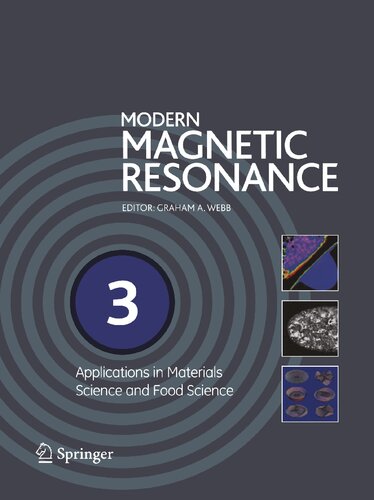 Modern Magnetic Resonance, Vol. 1: Applications in Chemistry, Biological and Marine Sciences