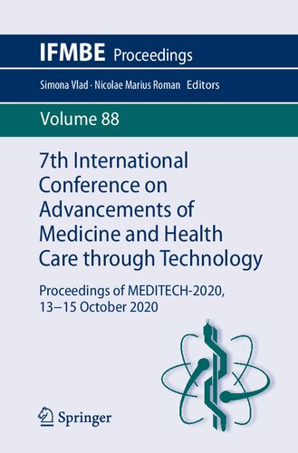 7th International Conference on Advancements of Medicine and Health Care through Technology: Proceedings of MEDITECH-2020, 13-15 October 2020 (IFMBE Proceedings)