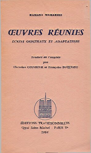 Œuvres réunies : Écrits ariginaux et adaptations