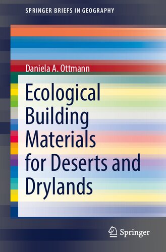 Ecological Building Materials for Deserts and Drylands (SpringerBriefs in Geography)