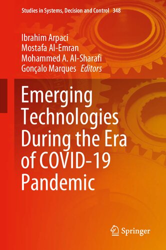 Emerging Technologies During the Era of COVID-19 Pandemic (Studies in Systems, Decision and Control, 348)