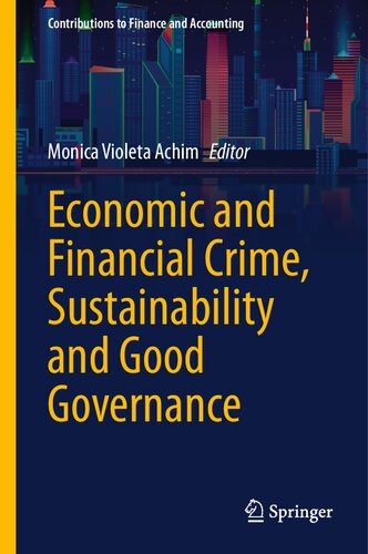 Economic and Financial Crime, Sustainability and Good Governance (Contributions to Finance and Accounting)