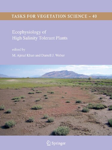Ecophysiology of High Salinity Tolerant Plants