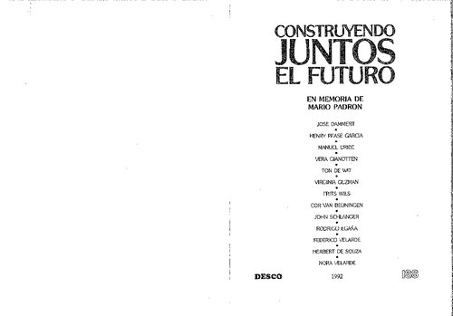 Las ONGs, el movimiento popular y las nuevas formas de hacer política (Perú)