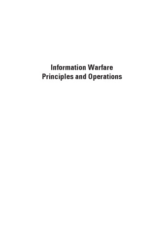 Information Warfare Principles and Operations