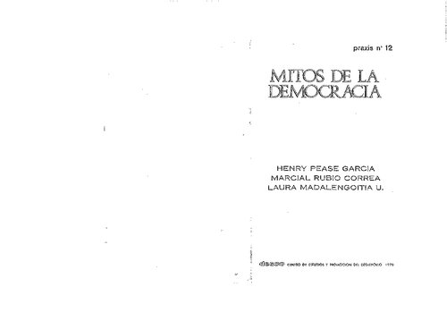 Mitos de la democracia