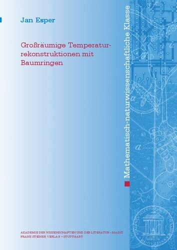 Großräumige Temperaturrekonstruktionen mit Baumringen