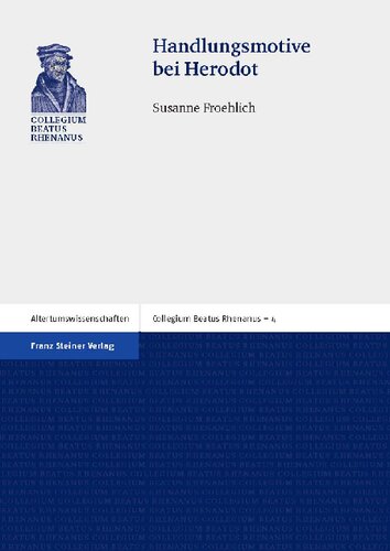 Handlungsmotive bei Herodot