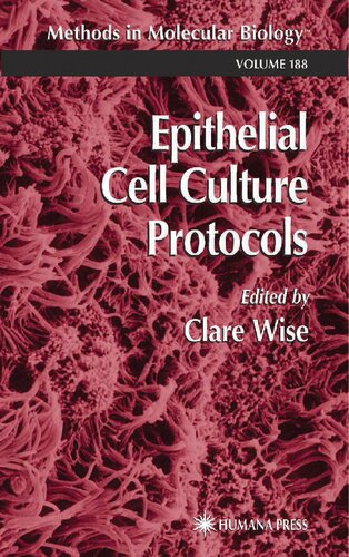 Epithelial Cell Culture Protocols (Methods in Molecular Biology)