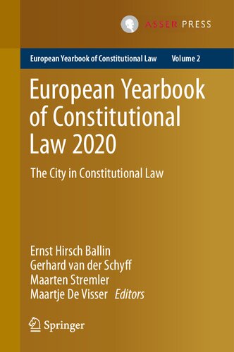 European Yearbook of Constitutional Law 2020: The City in Constitutional Law