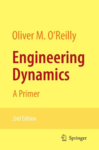 Engineering Dynamics: A Primer