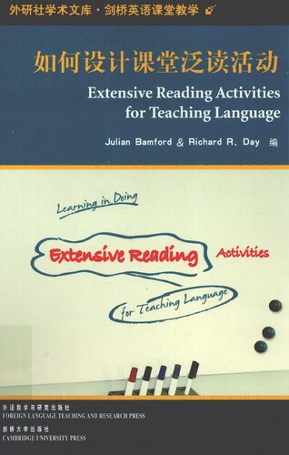 Extensive reading activities for teaching language