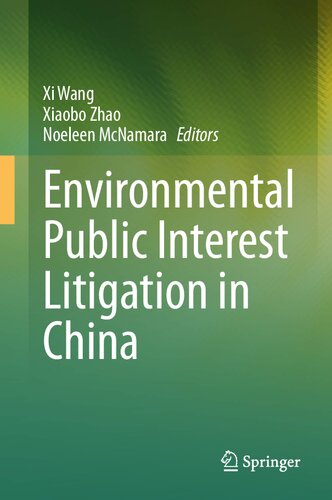Environmental Public Interest Litigation in China