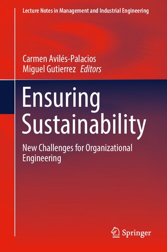 Ensuring Sustainability: New Challenges for Organizational Engineering (Lecture Notes in Management and Industrial Engineering)