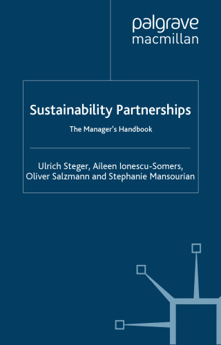 Sustainability Partnerships: The Manager's Handbook