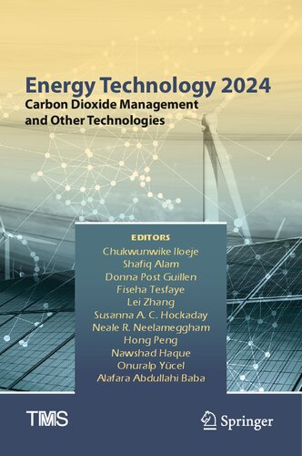 Energy Technology 2024: Carbon Dioxide Management and Other Technologies (The Minerals, Metals & Materials Series)