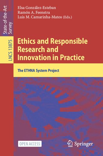 Ethics and Responsible Research and Innovation in Practice: The ETHNA System Project (Lecture Notes in Computer Science)
