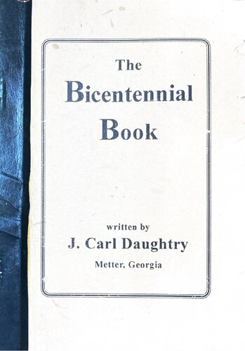 The Bicentennial Book