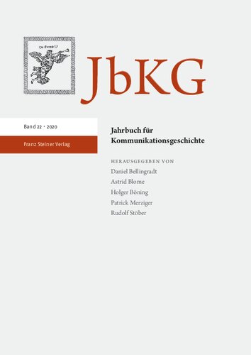 Jahrbuch für Kommunikationsgeschichte 22