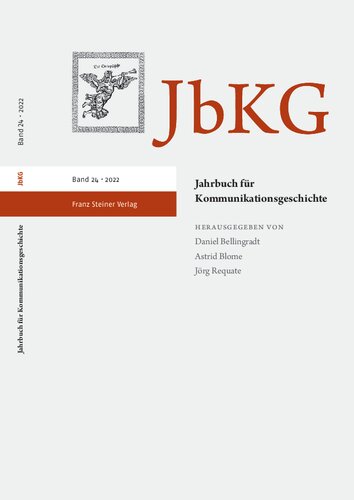 Jahrbuch für Kommunikationsgeschichte 24