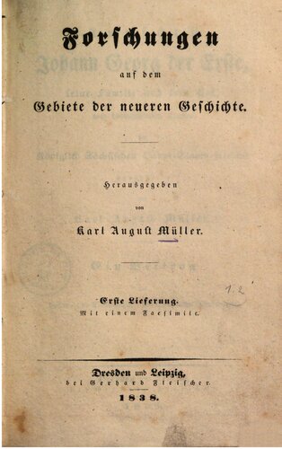 Kurfürst Johann Georg der Erste, seine Familie und sein Hof