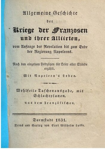 Geschichte des Feldzugs in Russland, im Jahre 1812