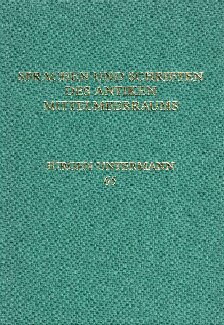 Sprachen und Schriften des antiken Mittelmeerraums: Festschrift für Jürgen Untermann zum 65. Geburtstag