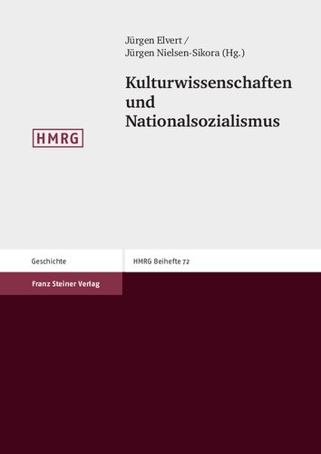 Kulturwissenschaften und Nationalsozialismus