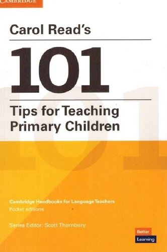 Carol Read’s 101 Tips for Teaching  Primary Children