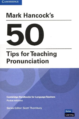 Mark Hancock’s 50 Tips for Teaching Pronunciation