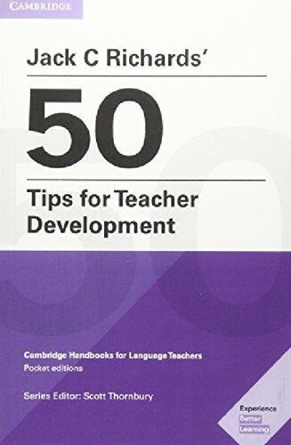 Jack C. Richards’  50 Tips for Teacher Development