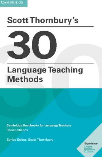 Scott Thornbury’s 30 Language Teaching  Methods