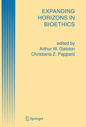 Expanding Horizons in Bioethics
