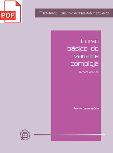 Curso Básico De Variable Compleja